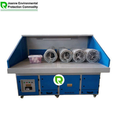 7.5kw Industrie Benchtop Downdraft Tisch Staubentnahme Bank für Gießteile