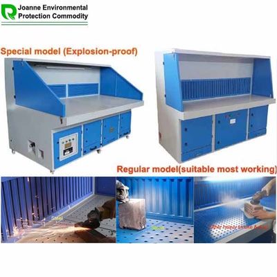 Ein guter Preis. 75 DB Downdraft Bench 900 CFM -4700 CFM Luftstrom Stahl Holzbearbeitung Downdraft Tisch Online